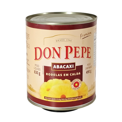 Abacaxi Rodelas em Calda 490g
