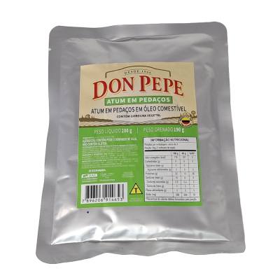 Atum em pedações em óleo comestível 200g
