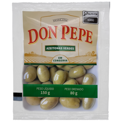Azeitonas Verdes em Conserva 80g