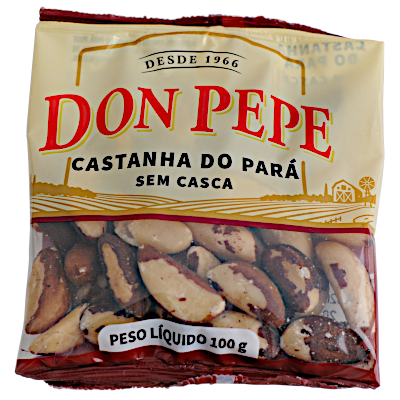Castanha do Pará sem Casca 100g