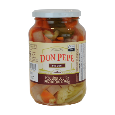 Picles Misto em Conserva 350g