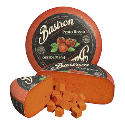 Queijo Basiron Pesto Rosso