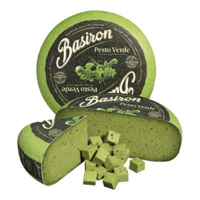 Queijo Basiron Pesto Verde