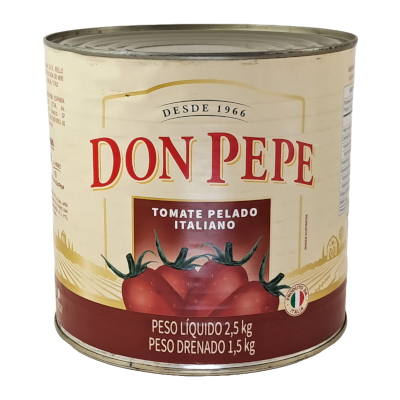 Tomate Inteiro Pelado em Conserva 1,5kg