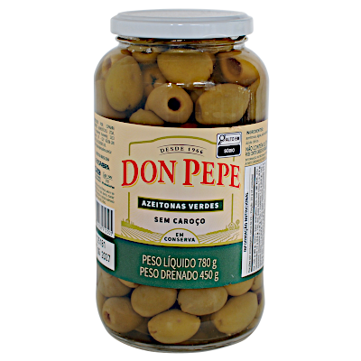 Azeitonas Verdes Gordal 450g